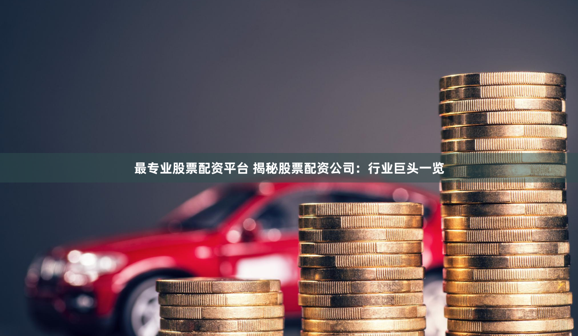 最专业股票配资平台 揭秘股票配资公司：行业巨头一览